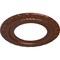 Ekena Millwork Claremont Ceiling Medallion (Fits Canopies up to 7"), 10 5/8"OD x 5 3/4"ID x 1/2"P, Copper Penny CM10CLCPS - alternate 5